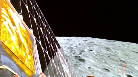 <b>India Chandrayaan-3 lunar mission lands on moon's south pole</b>