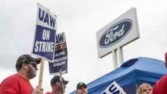 <b>Ford CEO Farley says UAW is holding up talks over EV battery plants</b>