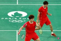 Mainland Chinese Badminton Men's Doubles Winning Malaysian Finals and Taiwan'