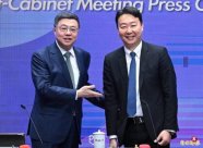 Taiwan Executive Yuan spokesman Chen Shikai took over as Minister of Transport